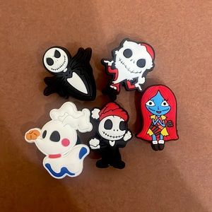 Nightmare Before Christmas Croc Jibbitz (5 pack)
